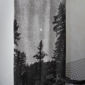 Vallila Midnight Forest -verho 140x250 cm