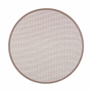 VM Carpet Kelo paperinarumatto 160 cm pyöreä luonnonväri/valkoinen