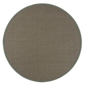 VM Carpet Sisal matto pyöreä 240 cm harmaa