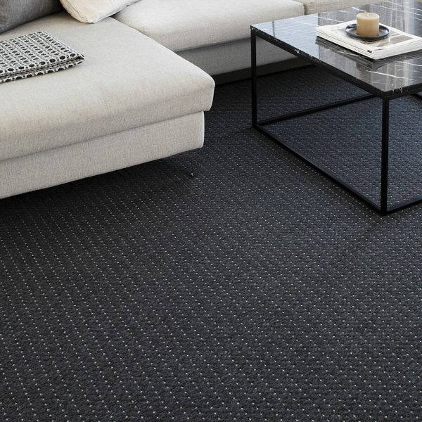VM Carpet Valkea matto 160x230 cm musta/harmaa