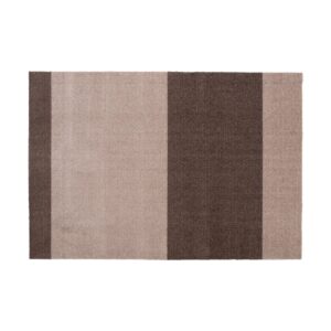 tica copenhagen Stripes by tica, vaakasuuntainen, käytävämatto Sand-brown, 90 x 130 cm